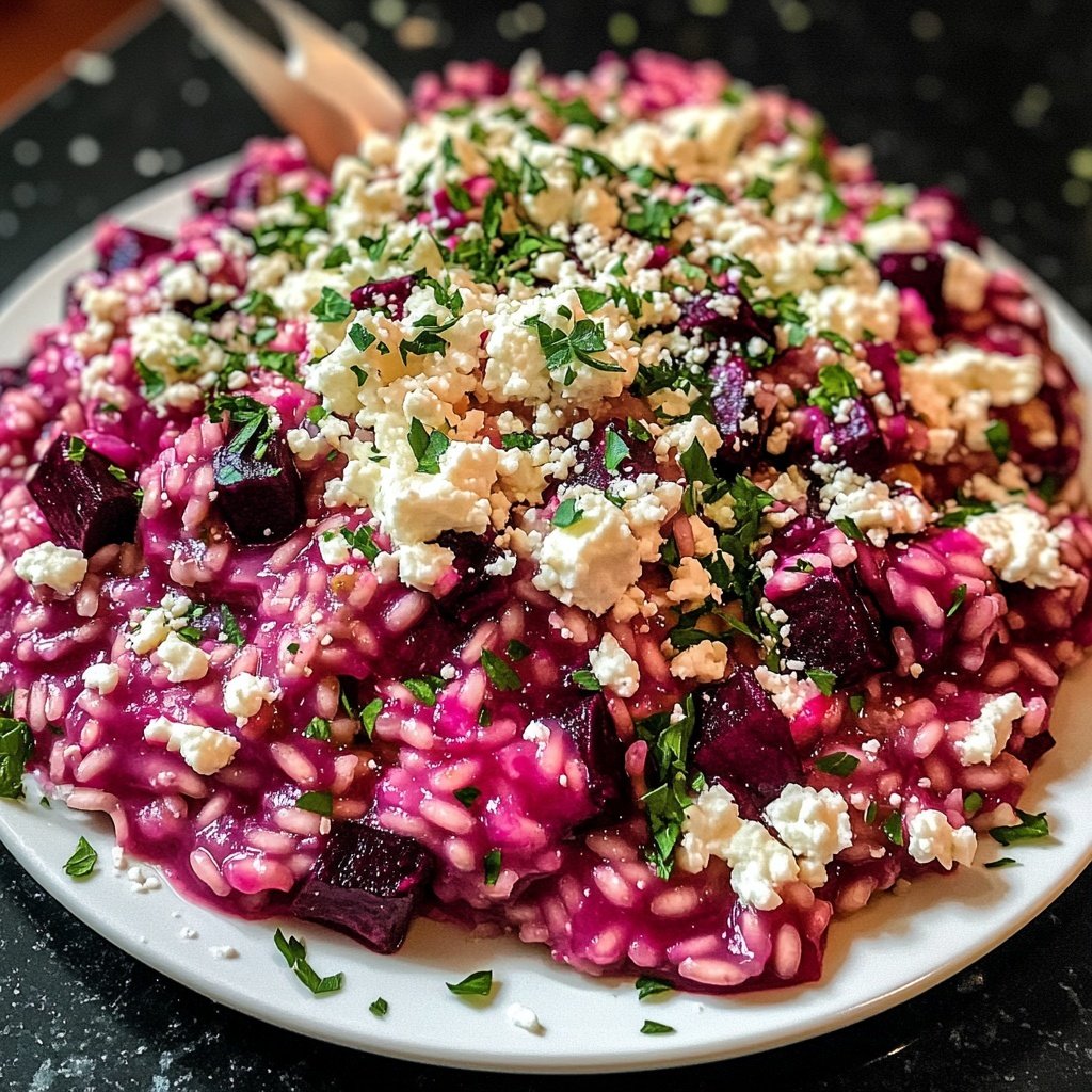 Risotto mit Roter Bete