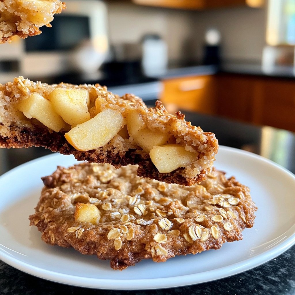 Apfel-Haferflocken-Kekse – gesunder Snack