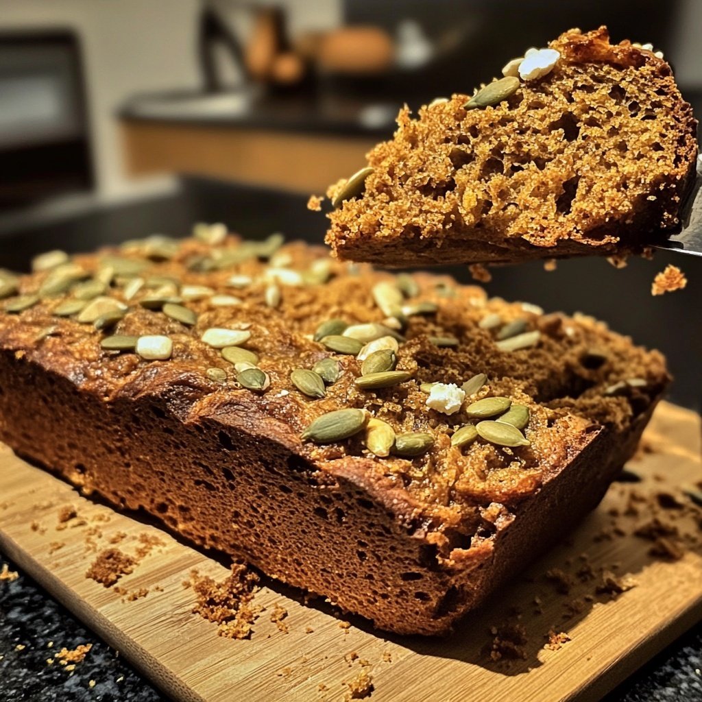 Einfaches Kürbisbrot