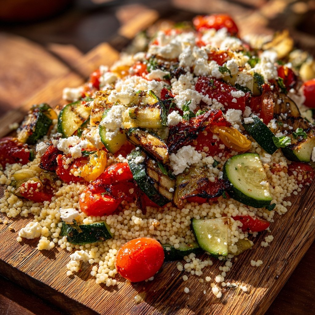 Salat Zum Grillen Mit Couscous