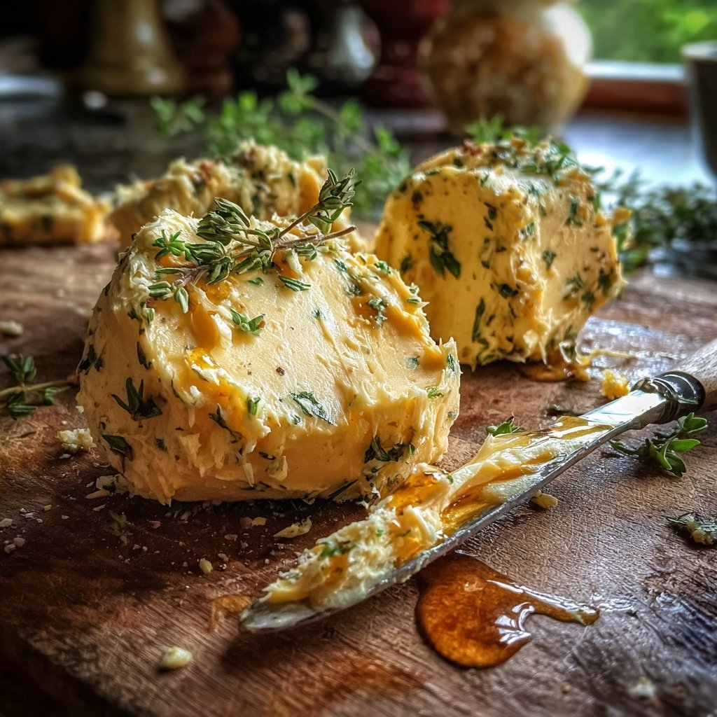 Kräuterbutter Mit Honig Und Thymian