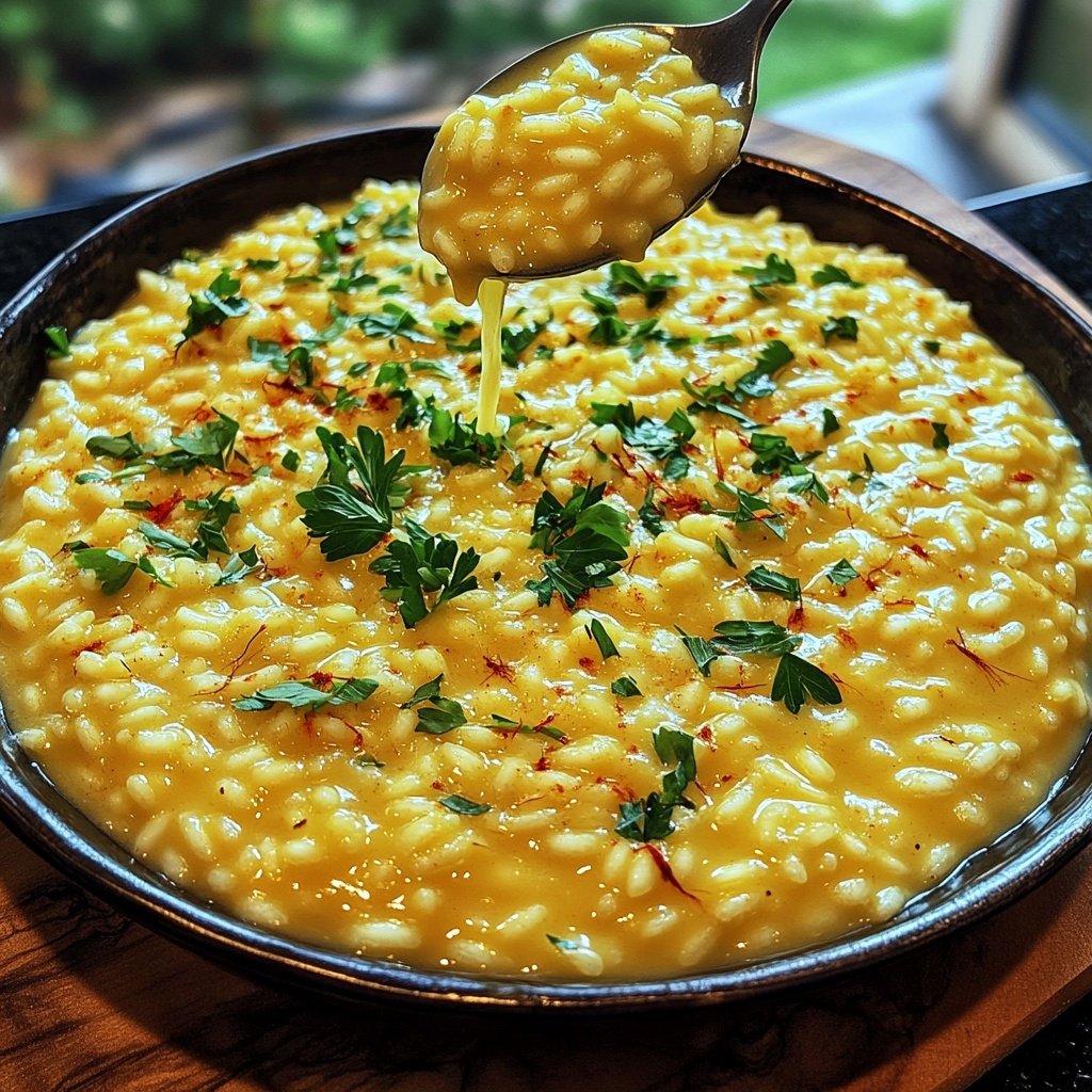 Risotto mit Safran