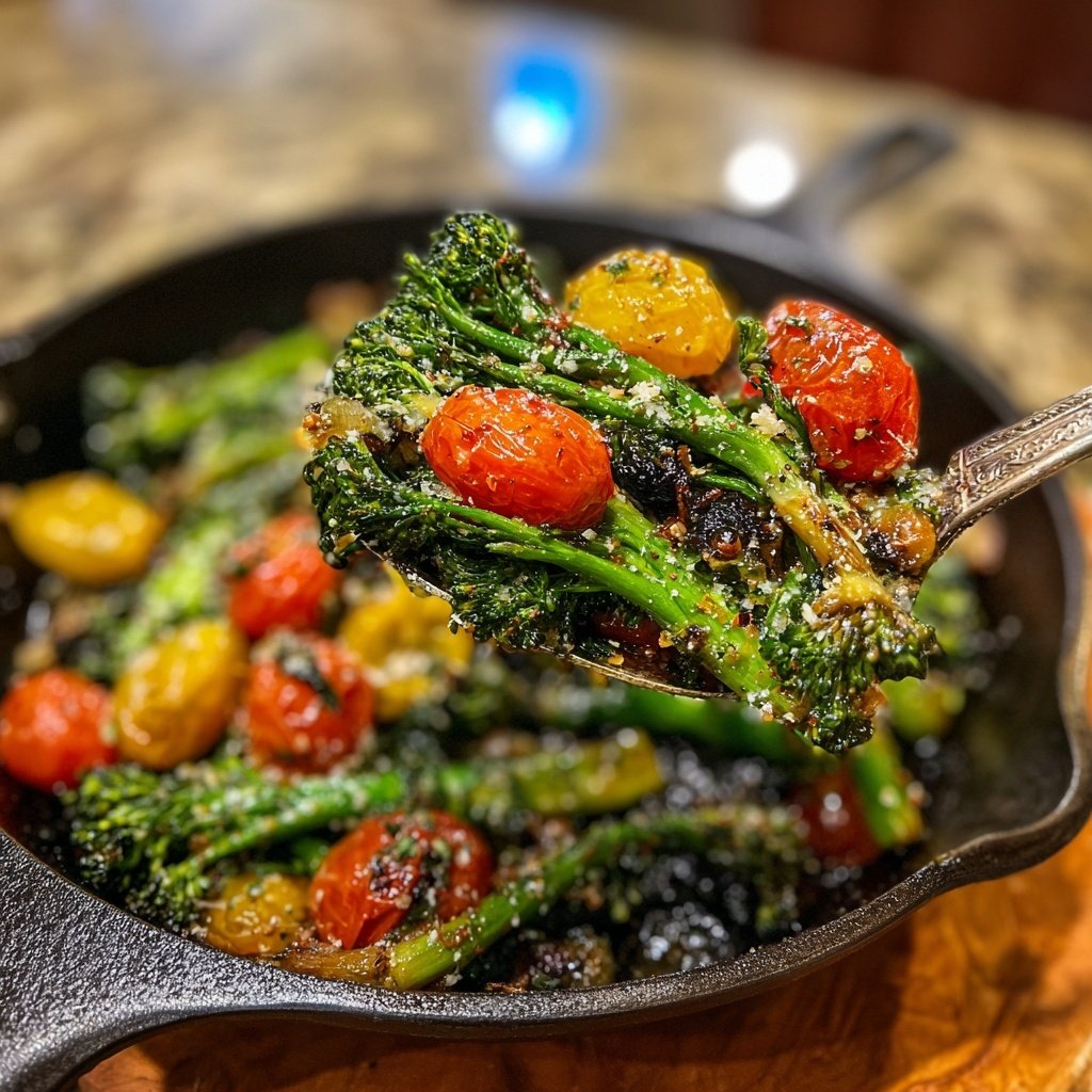 Brokkoli Pfanne Mediterran